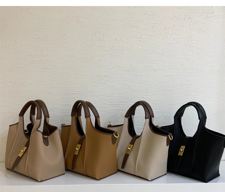 Sac à main, sacs pour femmes, sac E27 de haute qualité, sac en toile, sac fourre-tout à bandoulière pour femmes, nouvelle collection 2024