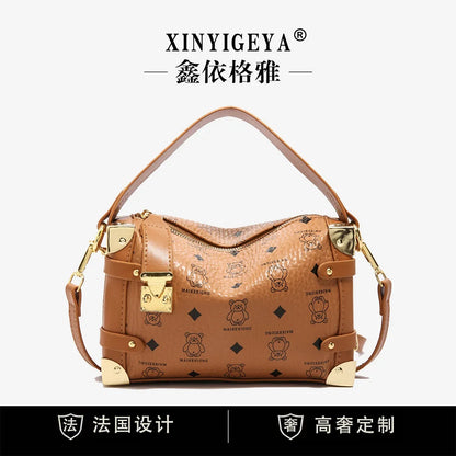 Sac à main polyvalent, nouveau Style étranger, couleur personnalisée, à la mode, couleur contrastée, épaule unique, portée Oblique, printemps 2025