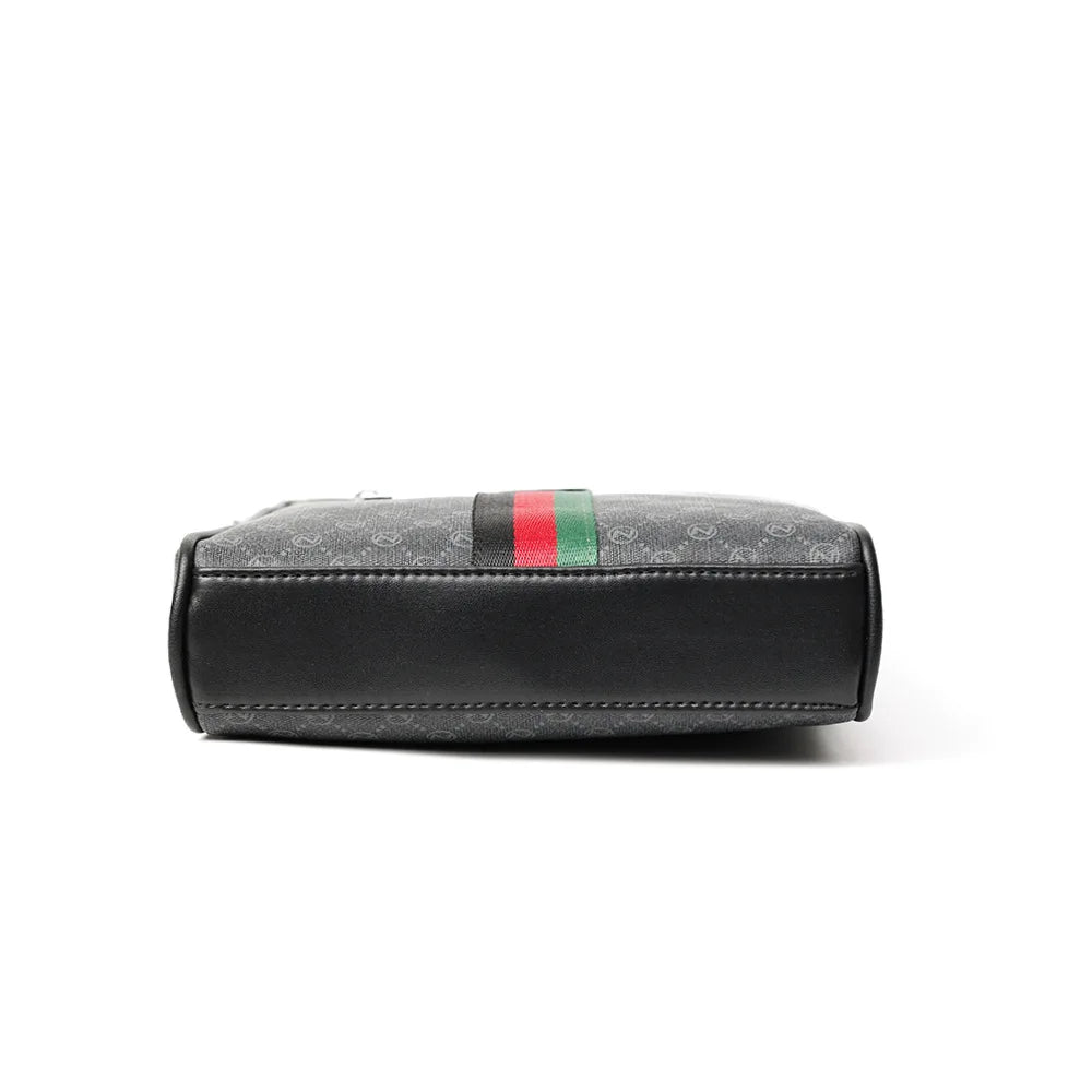 Design de luxe hommes sacs à bandoulière mode Plaid lettre imprimé sac à bandoulière hommes carré sac à bandoulière mâle fronde sac de messager