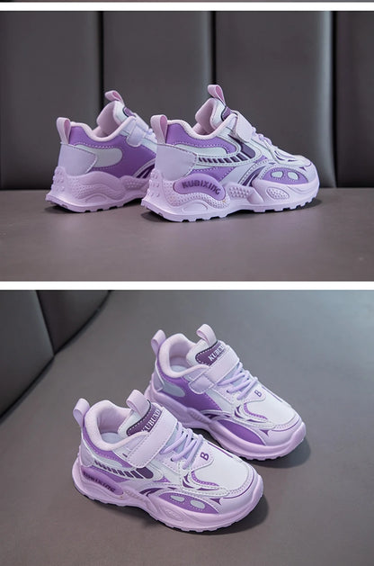 Chaussures à plateforme en cuir pour filles, baskets de luxe pour enfants, chaussures mignonnes pour enfants, rencontres scolaires, mode, nouveau, 2024