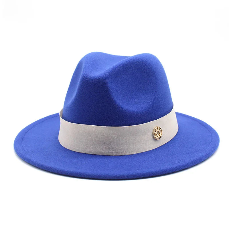 Nouveau chapeau Fedora pour femmes hiver élégant mode formelle mariage décorer église casquette Panama fête Jazz chapeau chapeau femme