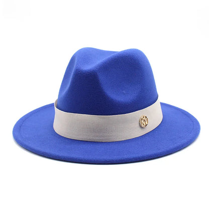 Nouveau chapeau Fedora pour femmes hiver élégant mode formelle mariage décorer église casquette Panama fête Jazz chapeau chapeau femme