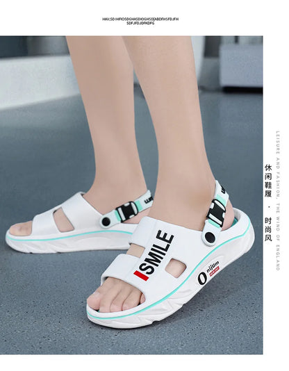 2025 nouveaux pantoufles de Massage pour hommes sandales d'extérieur intérieures plage confortables diapositives souples chaussures décontractées pour hommes femmes pantoufles de maison