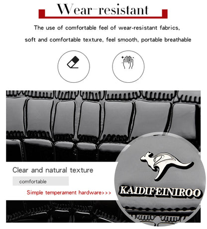 Sacs à main en cuir verni pour femmes, sacs à bandoulière pour dames, sacs à main de créateurs de luxe, petit sac fourre-tout décontracté, initié par la marque, nouveau