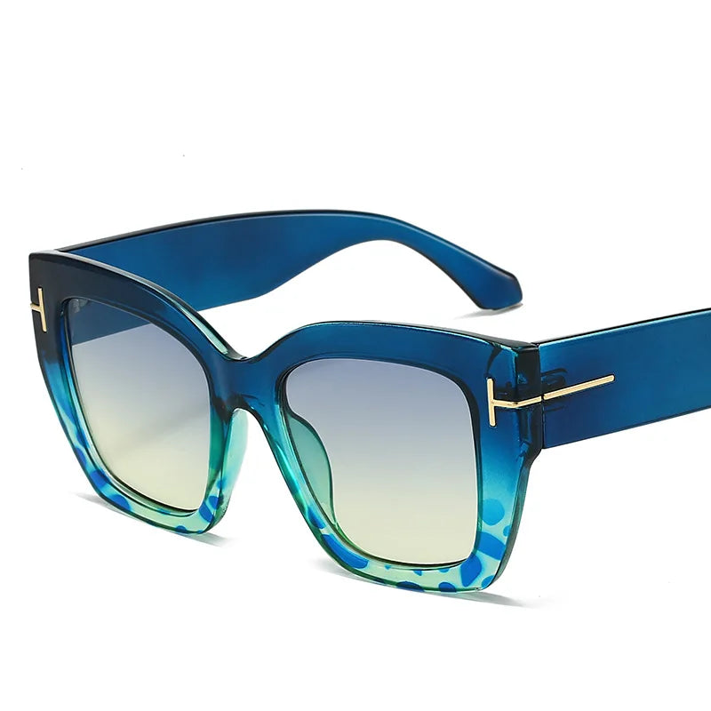 Lunettes de soleil vintage pour hommes et femmes, protection UV, forme carrée, haute qualité, style tendance