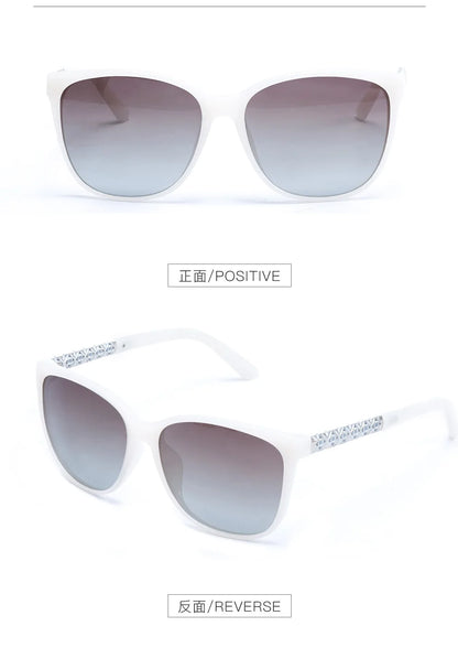 Les nouvelles lunettes de soleil polarisantes à monture mémoire TR pour femmes sont uniques conçues pour protéger contre les rayons UV 400