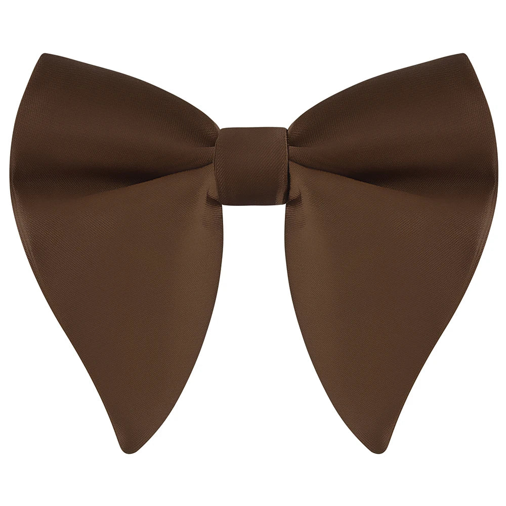 GUSLESON mode rose Champagne bleu solide noeud papillon pour hommes classique grand noeud papillon pour fête de mariage nœud papillon adulte hommes cravate