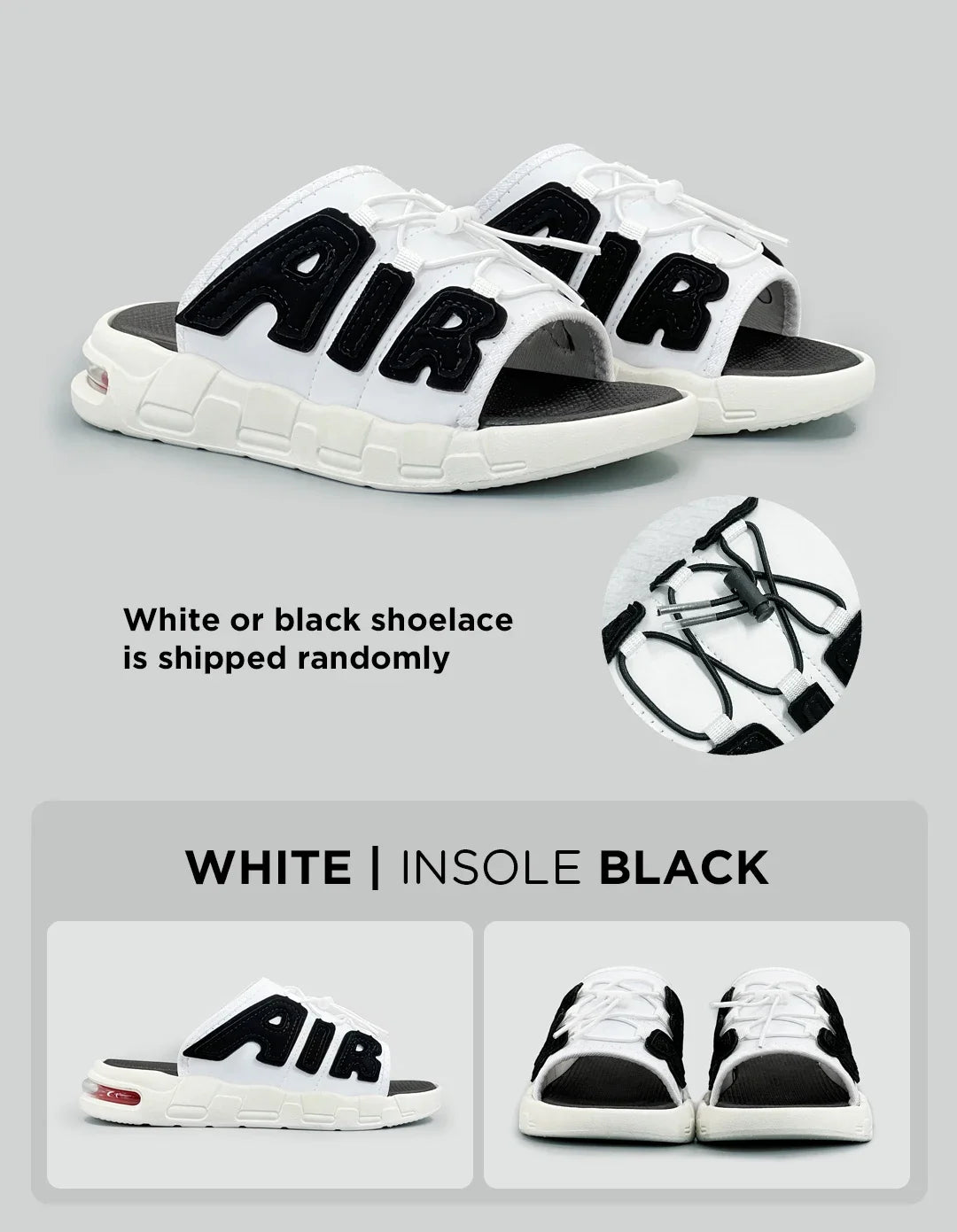 Pantoufles hommes coussin d'air conception glisser homme été nouveau PVC doux antidérapant hommes pantoufles de sport pour hommes tongs Chanclas Hombre