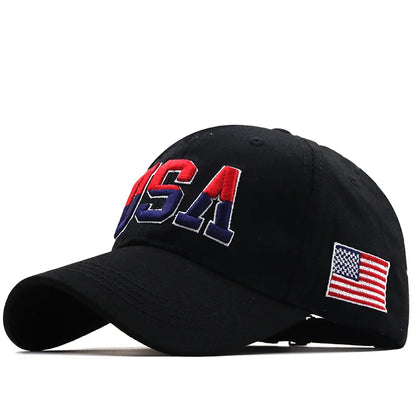 Casquette de Baseball drapeau américain pour hommes et femmes, chapeau à rabat en coton, unisexe, broderie américaine, Hip Hop, Gorras Pet, nouvelle marque