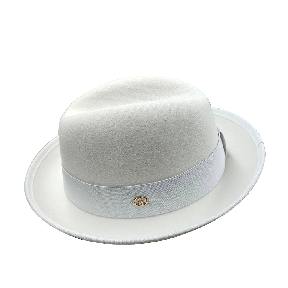 NOUVEAU chapeau de tarte de porc bord hommes femmes Fedora classique gentleman melon cosplay derby melon anglais chapeau panama jazz chapeau en gros