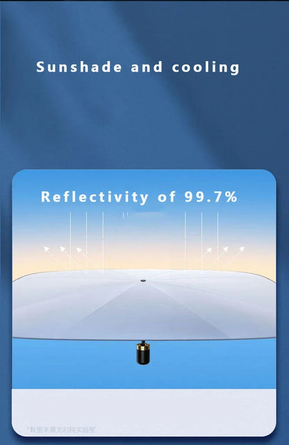 Pare-soleil parapluie pare-soleil pare-brise avant de voiture pare-soleil de voiture voiture avec parasol pliant pare-soleil de protection solaire