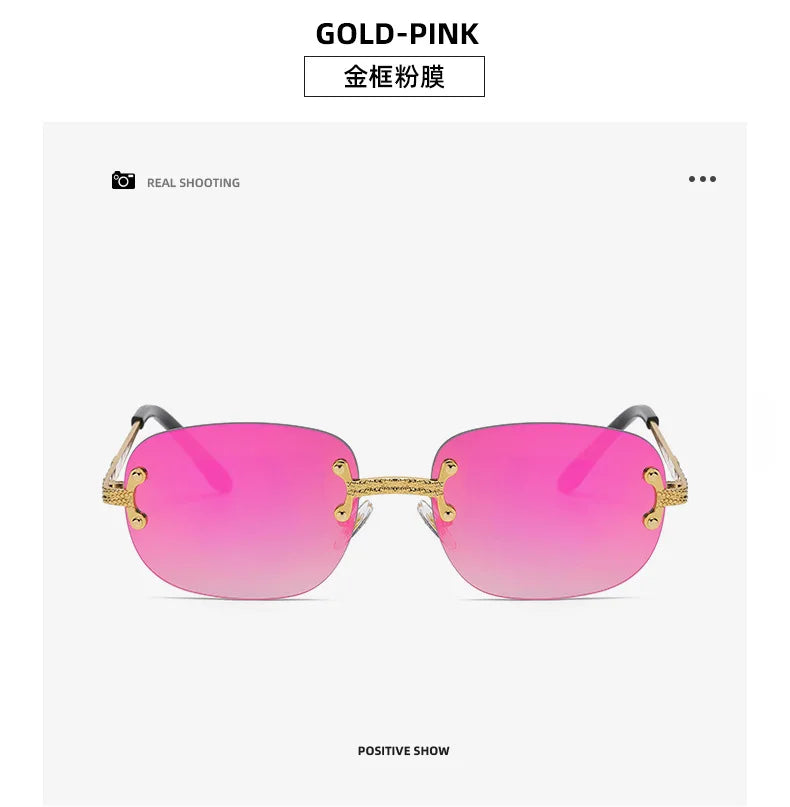 Petites lunettes De soleil en métal Vintage cadre ovale femmes lunettes De soleil hommes marque De luxe Design lunettes De soleil femmes miroir Gafas De Sol UV400