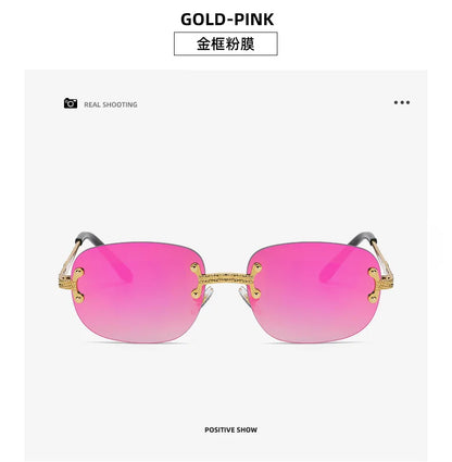 Petites lunettes De soleil en métal Vintage cadre ovale femmes lunettes De soleil hommes marque De luxe Design lunettes De soleil femmes miroir Gafas De Sol UV400