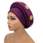 Mode africain Turban casquette femmes Autogele couvre-chef dame bandeau Nigeria mariage couvre-chef Turbante Mujer
