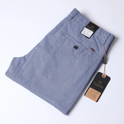 Pantalon décontracté en coton pour homme, jean droit, jean classique multicolore, mode d'affaires, confortable, printemps, été, nouveau, 2024