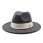 Nouveau chapeau Fedora pour femmes hiver élégant mode formelle mariage décorer église casquette Panama fête Jazz chapeau chapeau femme