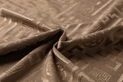 Haut à manches courtes et col rond pour hommes, respirant, en soie glacée avancée, marque de luxe, Jacquard, ample, décontracté, couleur unie, été