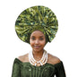 Turban africain nigérian, Bonnet Hijab Auto Gele, couvre-chef déjà fabriqué Sego Gele, bandeau pour fête de mariage