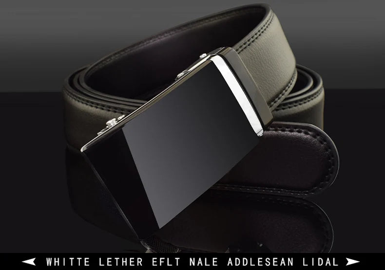 2024 hommes Designer ceintures de haute qualité blanc marque de luxe Ceinture automatique boucle peau de vache décontracté affaires taille sangle Ceinture Homme