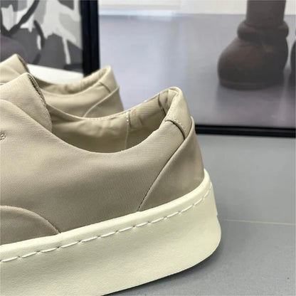 Hommes glace soie chaussures décontractées été nouveau respirant semelle souple chaussures plates décontractées toile chaussure en plein air confortable baskets homme Tenis