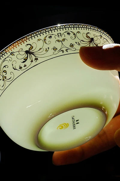 Assiettes et plats en porcelaine tendre, plats de buffet en céramique pour la fête, chargeurs d'assiettes, ensemble de 2 pièces, 8 + 10 pouces