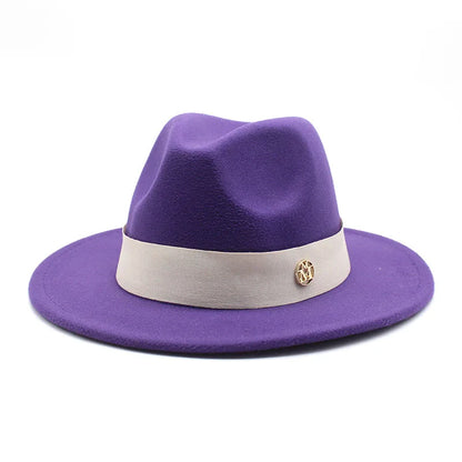 Nouveau chapeau Fedora pour femmes hiver élégant mode formelle mariage décorer église casquette Panama fête Jazz chapeau chapeau femme