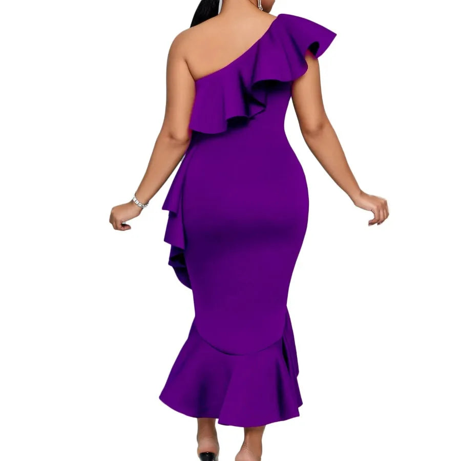 Robe de soirée africaine en Polyester pour femmes, tenue d'été élégante, manches courtes, longue, Maxi, vêtements africains, 2025