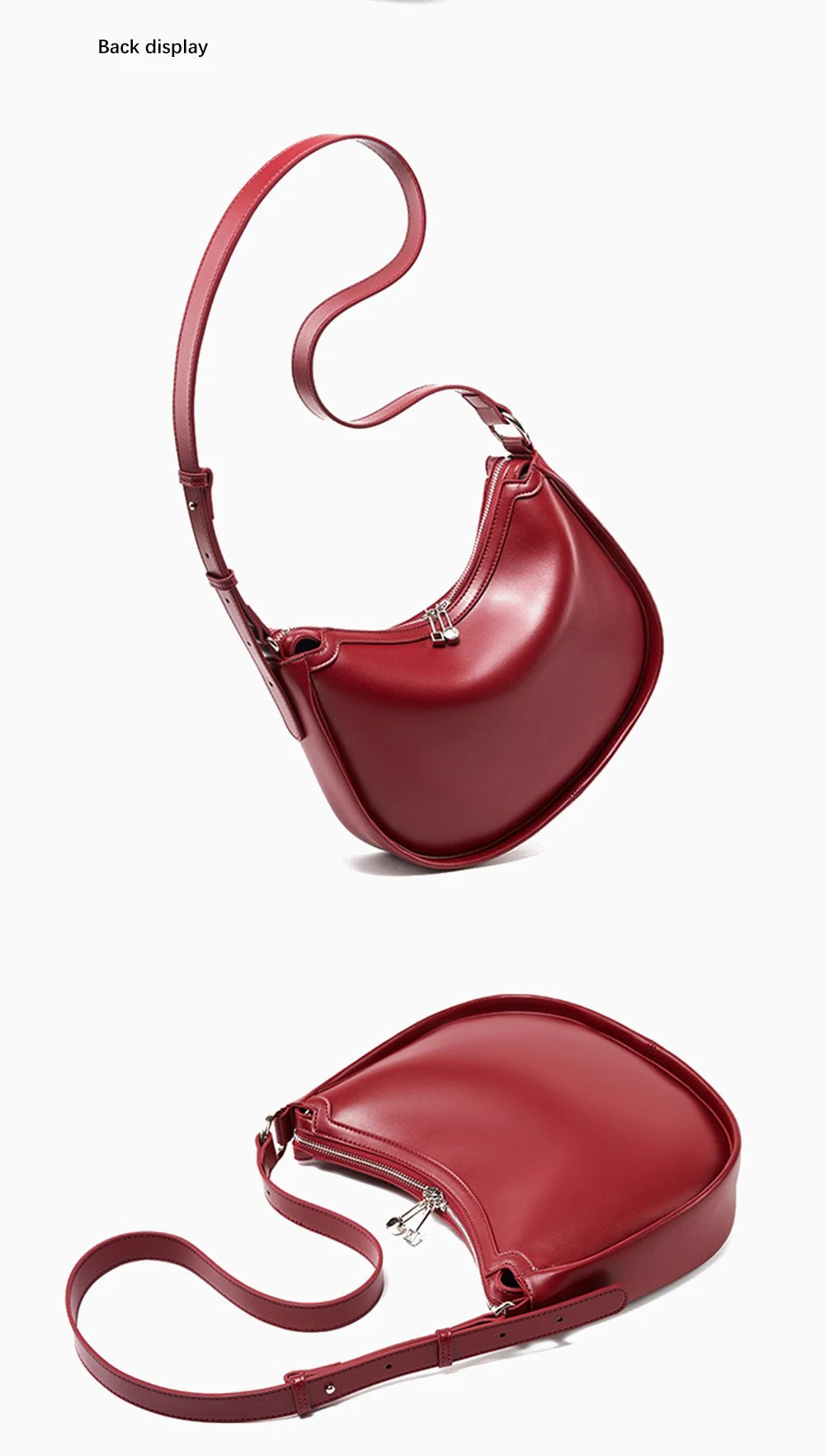 Zency Premium en cuir véritable femmes Sac à main de luxe Hobo Sac grande capacité mode épaule Bolsa pour femme amant fille cadeau Sac