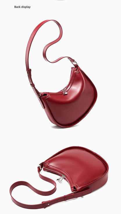 Zency Premium en cuir véritable femmes Sac à main de luxe Hobo Sac grande capacité mode épaule Bolsa pour femme amant fille cadeau Sac