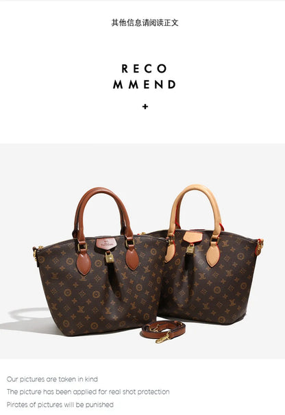 Sac de banlieue de grande capacité pour femmes, nouvelle mode rétro, Texture haut de gamme, fourre-tout à bandoulière polyvalent, 2025