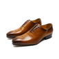 Chaussures d'affaires italiennes originales en cuir véritable faites à la main pour hommes, chaussures Derby à la mode pour marié et mariage, mocassins