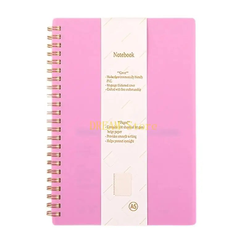 Twin Coil Binding Notebook Journal doublé 160 pages Collège Règle Book Book Best Sale