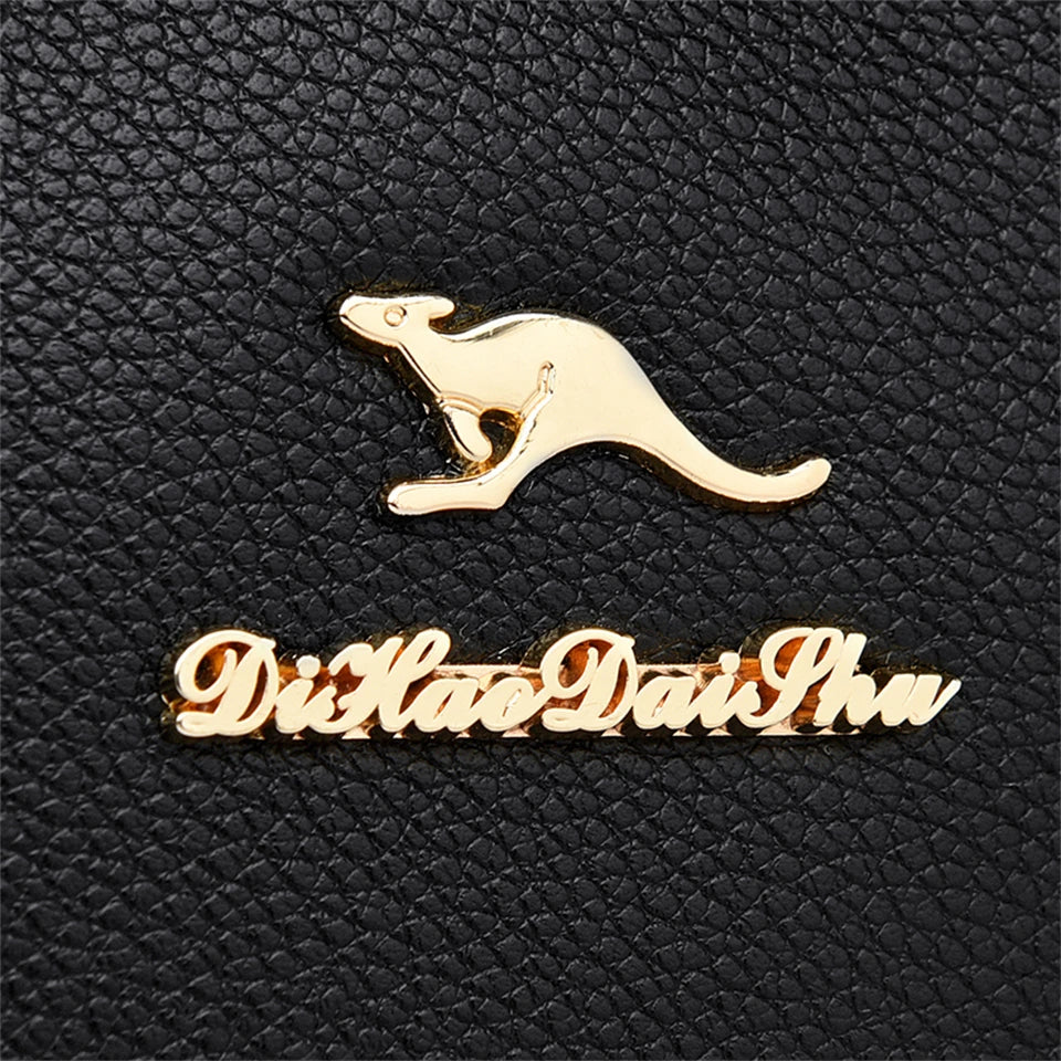 Sacs à bandoulière en cuir de grande capacité pour femmes, sacs à main de créateurs de marque, sacs à main de messager vintage, nouveau, 2024