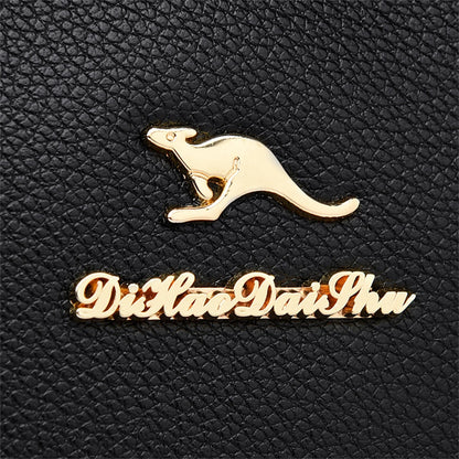 Sacs à bandoulière en cuir de grande capacité pour femmes, sacs à main de créateurs de marque, sacs à main de messager vintage, nouveau, 2024