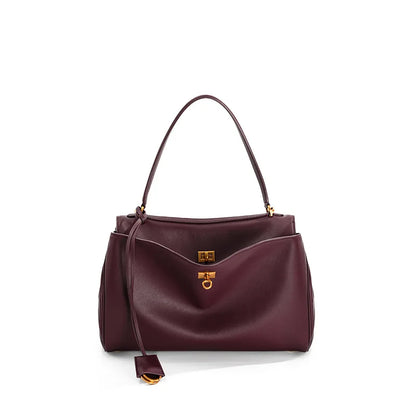 2025 Rodeo cuir grande capacité sac fourre-tout de banlieue sac à main à bandoulière unique sac à bandoulière sous les bras pour les déplacements élégants