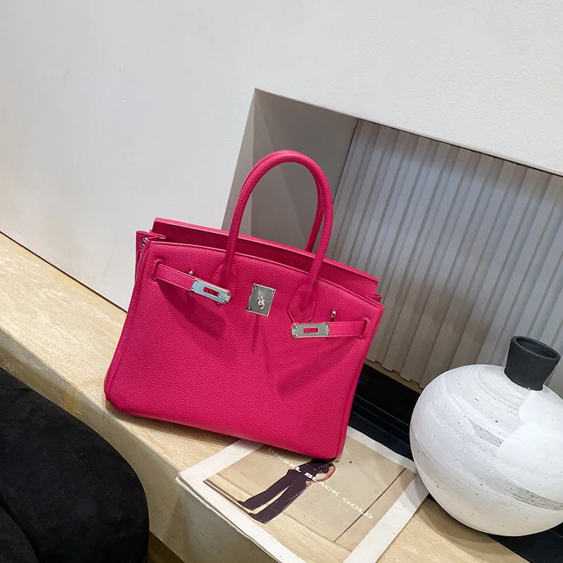 Sac messager à bandoulière de couleur unie, tendance, Design minimaliste, pour les déplacements, grande capacité