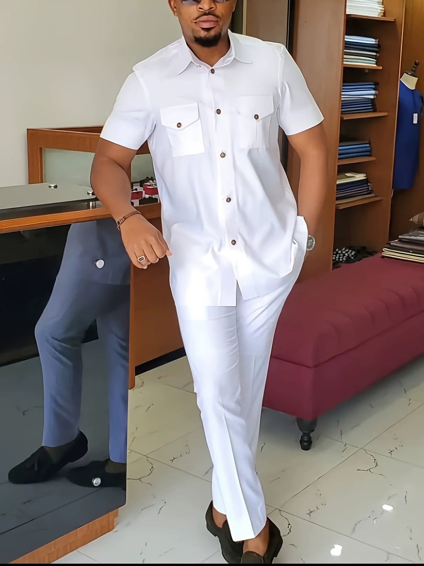 2 pièces hommes africains caftan tenues été mode afrique vêtements dashiki survêtement robe de soirée robe africaine 2025