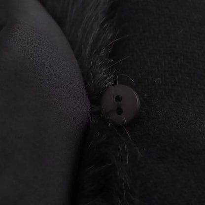 Manteau décoré avec ceinture et col en fausse fourrure pour femme, ample, à la mode, avec tempérament, nouvelle collection automne et hiver