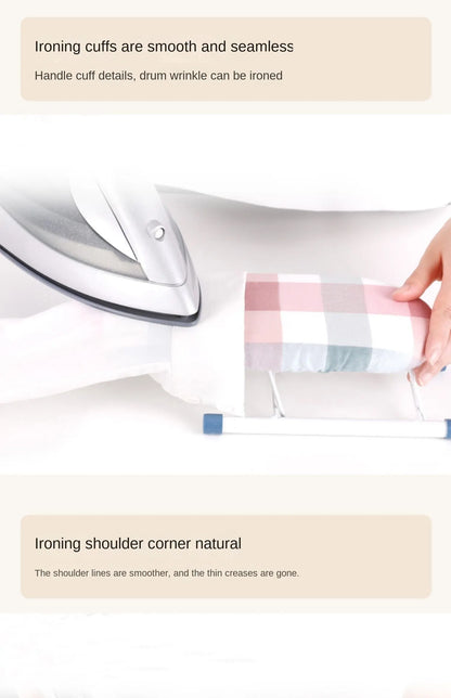 Mini planche à repasser portable pour vêtements, manches et chemises-petite taille, facile à ranger et à transporter