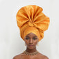 NigWin-Turban Africain de Haute Qualité pour ixde Mariage, Cravate de Sauna, Aso Oke Gele, Déjà Fabriqué, Auto Gele, 2025