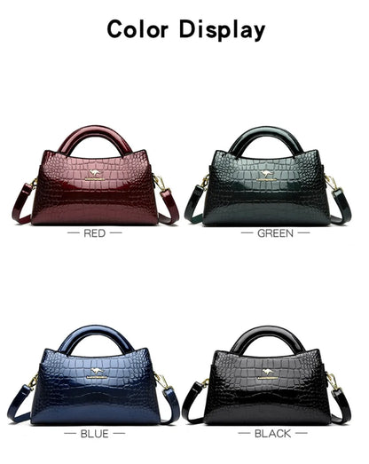 KAIDIFEINIROO marque kangourou Alligator Pu cuir épaule sac à bandoulière pochette sacs à main pour mère petites femmes sacs à main nouveau