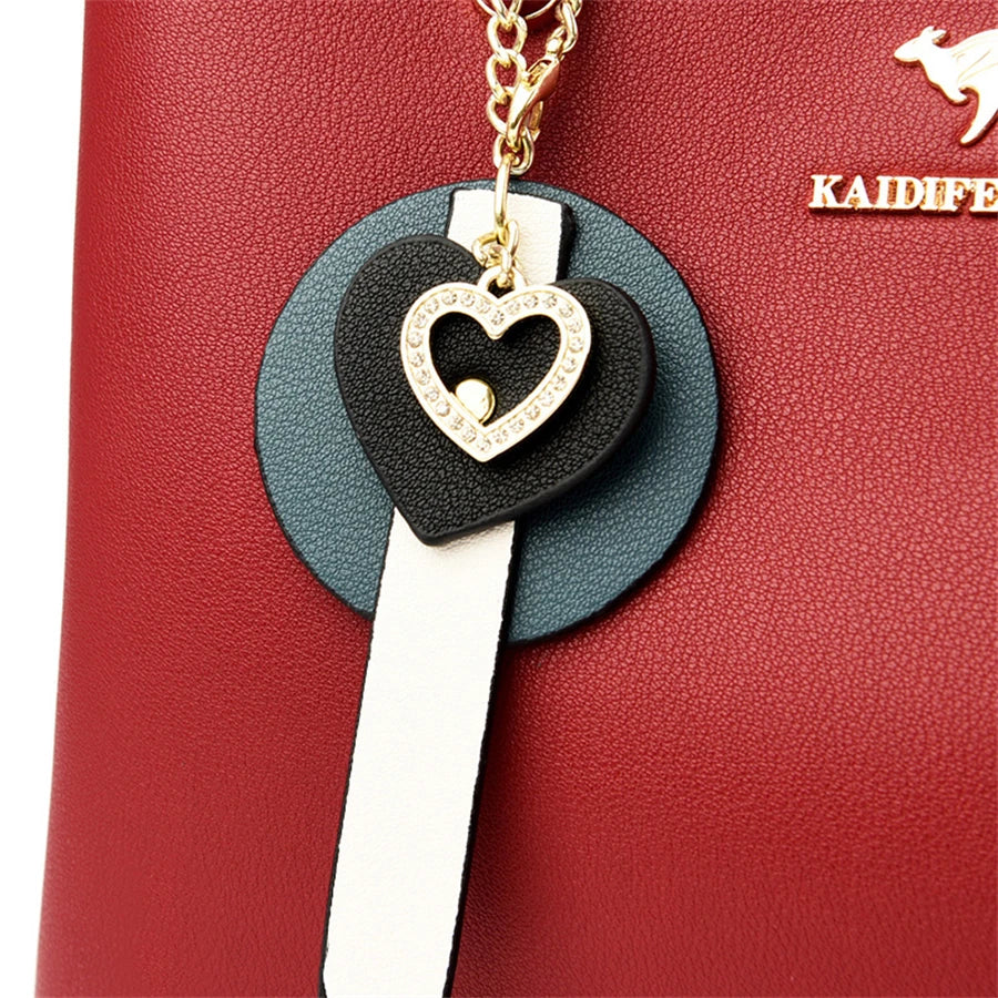 Sacs à bandoulière de marque pour femmes, fourre-tout de grande capacité à 3 couches, sac à main en cuir de bonne qualité de luxe de styliste, nouvelle collection 2024