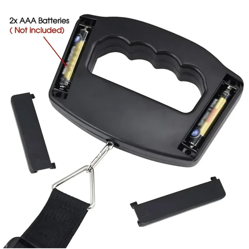 Balance à bagages numérique 50kg/10g, valise électronique Portable, pesée de voyage avec rétro-éclairage, balances électroniques suspendues de voyage