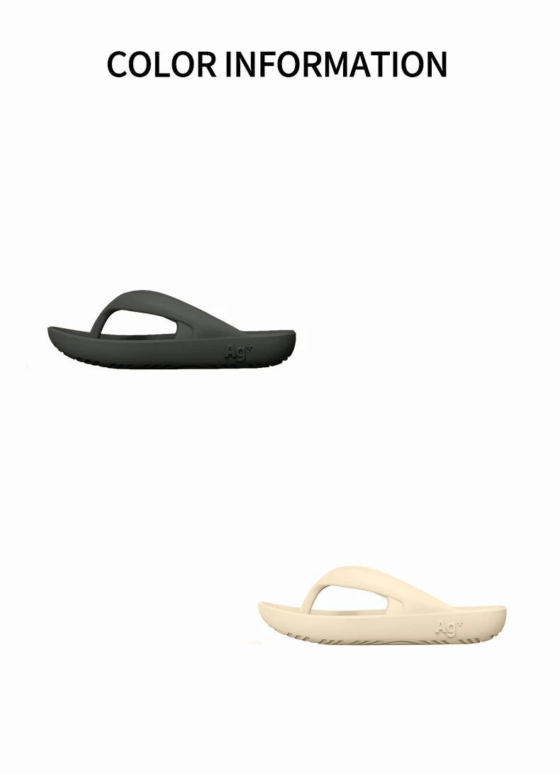 Sandales coulissantes d'été pour hommes, pantoufles antidérapantes à fond épais EVA, tongs d'extérieur confortables et respirantes