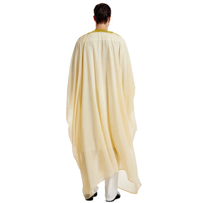 Eid hommes musulmans Jubba Thobe hommes Cardigan Abaya Robe longue islamique Ramadan Kimono longue Robe saoudienne arabe Musulman Caftan dubaï