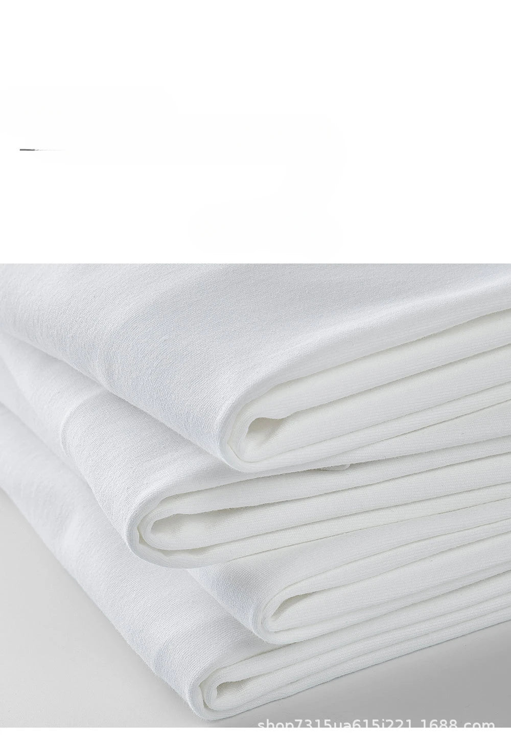 T-shirt à manches courtes en coton épais, Beige, 300g, col rond, ample et Base, pour hommes et femmes, été