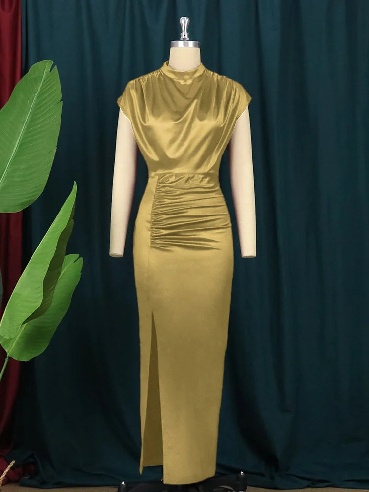 Robes bordeaux grande taille 4XL, Sexy, moulante, longue fente de bal, soirée, fête d'anniversaire, tenues de Cocktail pour dames, printemps été 2024