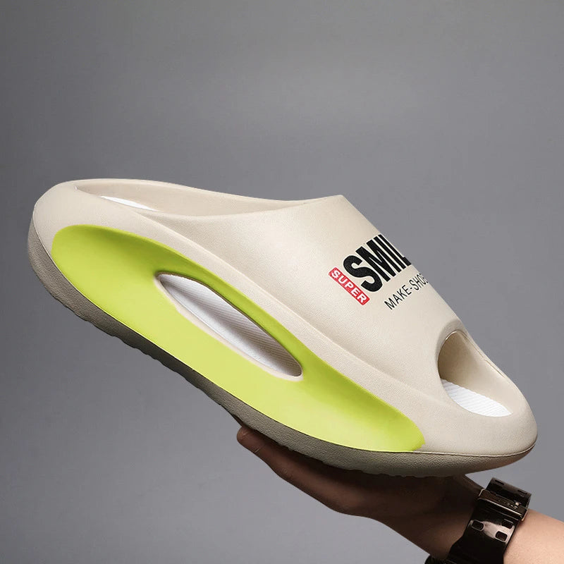 Chaussons pour hommes EVA pantoufles nouvel été décontracté hommes chaussures de plage mode doux antidérapant pantoufle plate-forme pantoufles à enfiler pour hommes