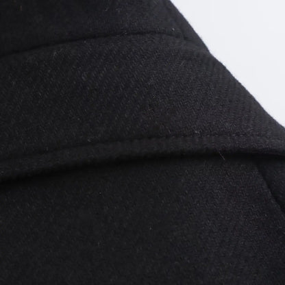 Manteau décoré avec ceinture et col en fausse fourrure pour femme, ample, à la mode, avec tempérament, nouvelle collection automne et hiver