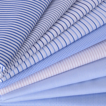 Chemises à col haut à double boucle pour hommes, mode rétro britannique, pur coton, chemises d'affaires minces, chemises de travail